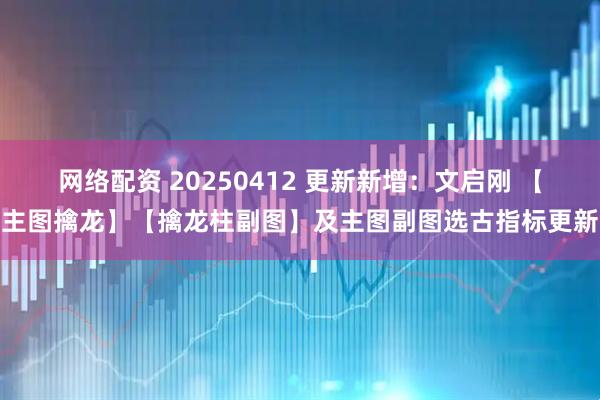 网络配资 20250412 更新新增：文启刚 【主图擒龙】【擒龙柱副图】及主图副图选古指标更新