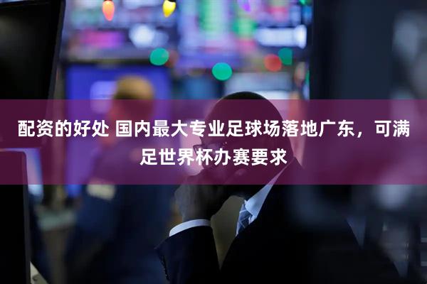 配资的好处 国内最大专业足球场落地广东，可满足世界杯办赛要求